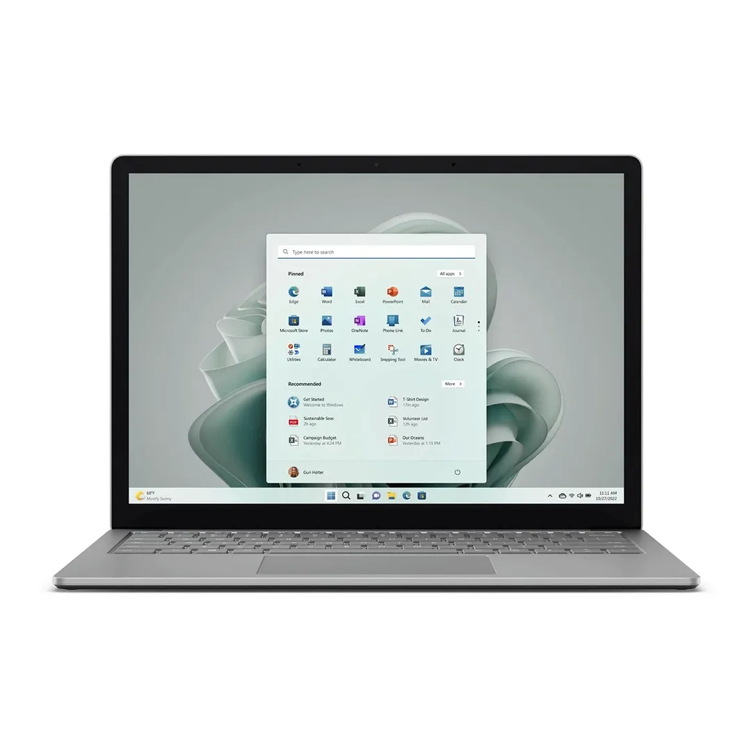 مشخصات، قیمت و خرید لپتاپ ۱۵ اینچی مایکروسافت مدل microsoft laptop5 i7 8GB 256GB intel iris Xe