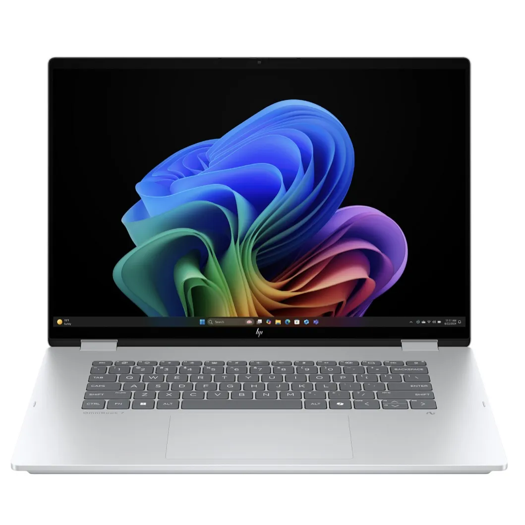لپ تاپ 16.1 اینچی اچ پی مدل Hp OmniBook X flip 16 | Ultra7 258v | 32GB RAM | 1TB SSD | NPU+ARC | 16.1” 3K Touch x360