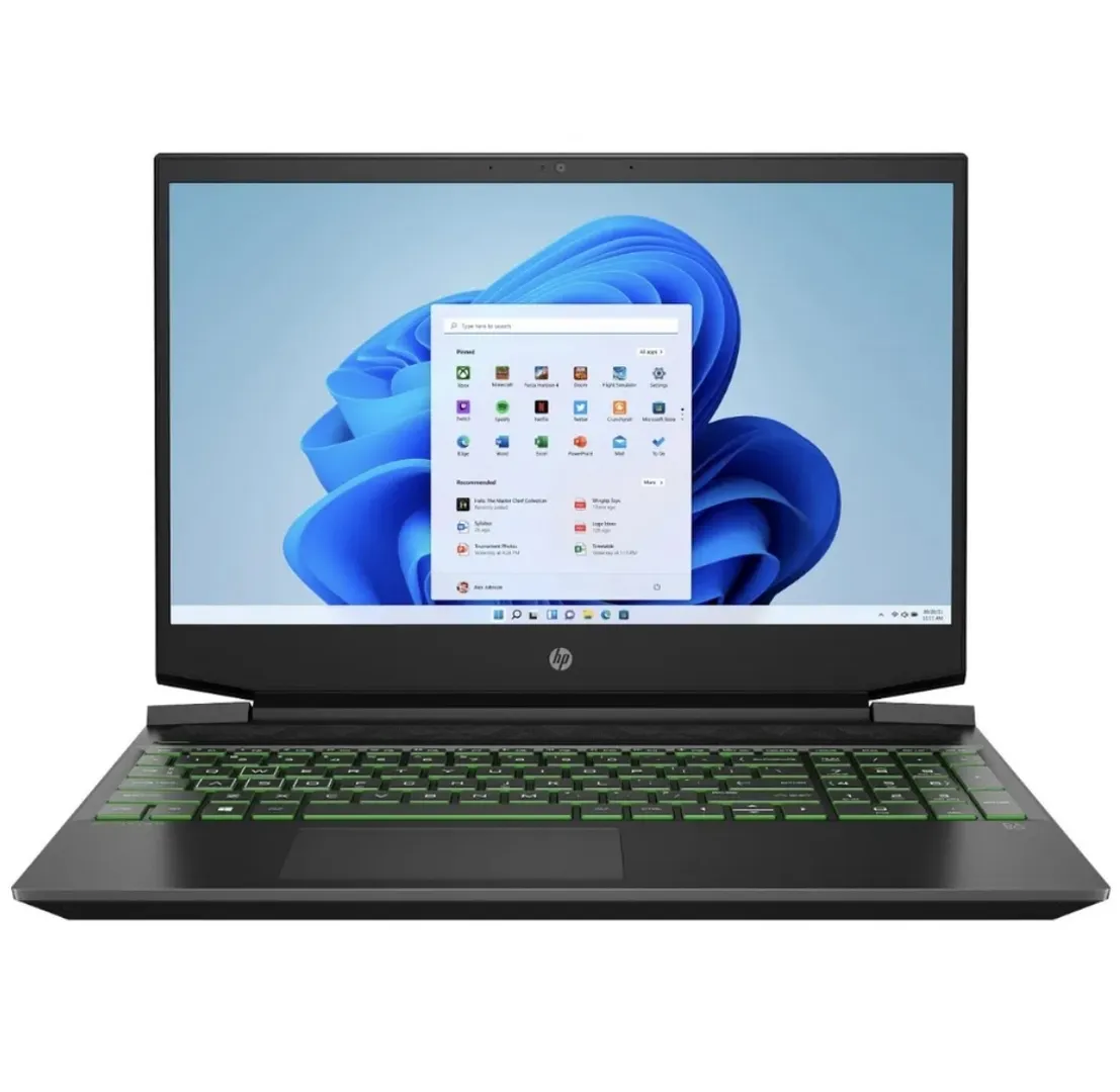 لپ تاپ گیمینگ 15.6 اینچی اچ پی مدل HP Pavilion 15 Gaming | R5-5600H | 16GB RAM DDR4 | 1TB SSD | 4GB  GTX 1650 | 15.6” FHD 144Hz