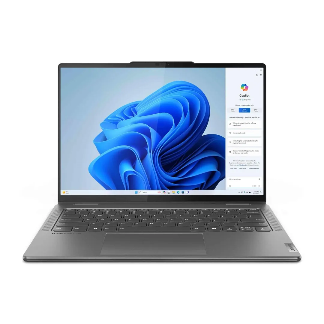 لپ تاپ 14 اینچی لنوو مدل Lenovo Yoga 7 14 X360 | Core i5-1335U | 8GB RAM | 512GB SSD | Intel Iris Xe | 14" 2K Touch