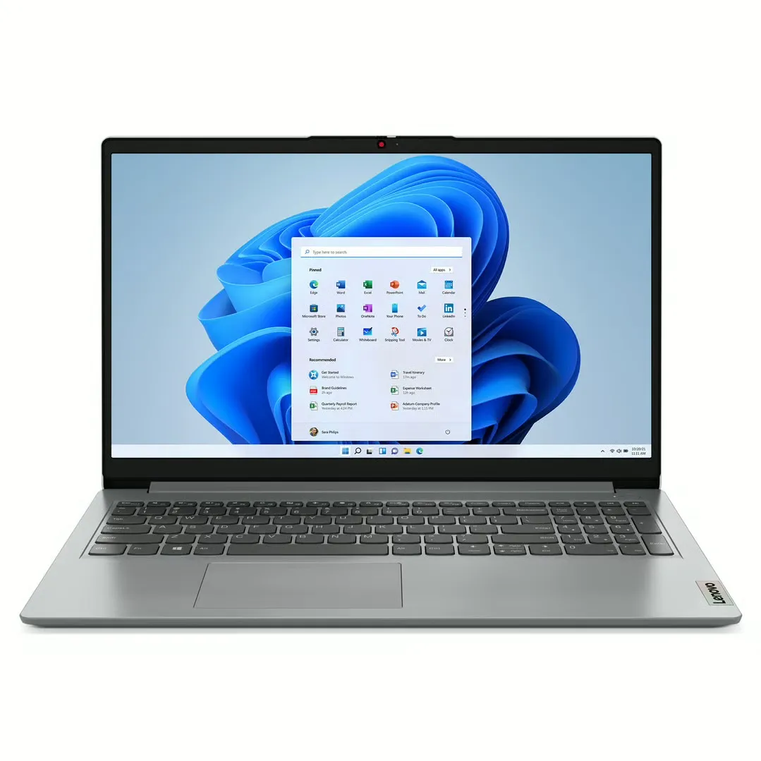 لپ تاپ 15.6 اینچی لنوو مدل Lenovo Ideapad 1 | Ryzen 5-7520U | 8GB RAM | 256GB SSD | AMD Radeon | 15.6" FHD Touch