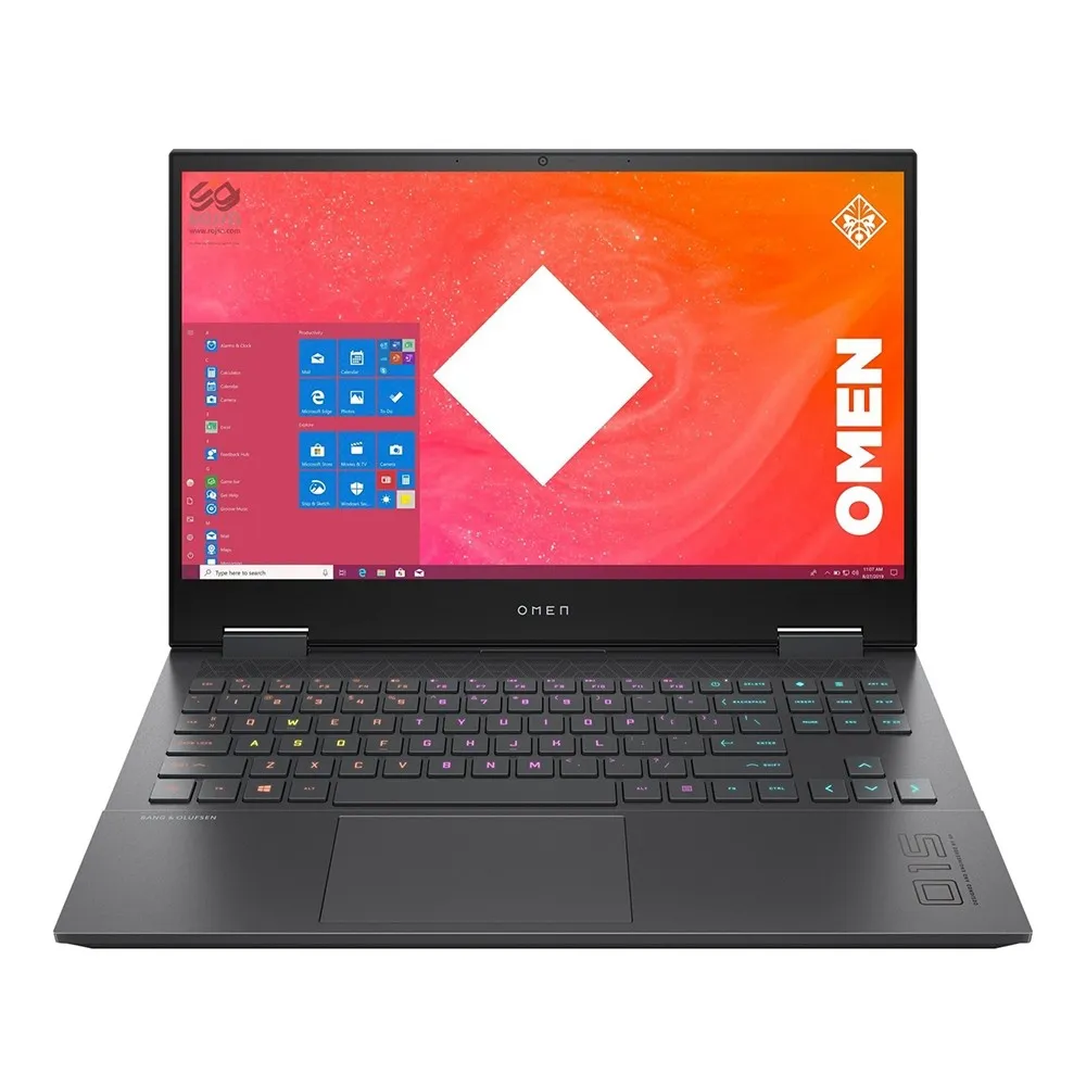 لپ تاپ گیمینگ 15 اینچی اچ پی مدل Omen Gaming 15 | Ryzen7-4800H | 16GB Ram | 512GB SSD | 6GB RTX 2060 | 15.6" FHD 144Hz