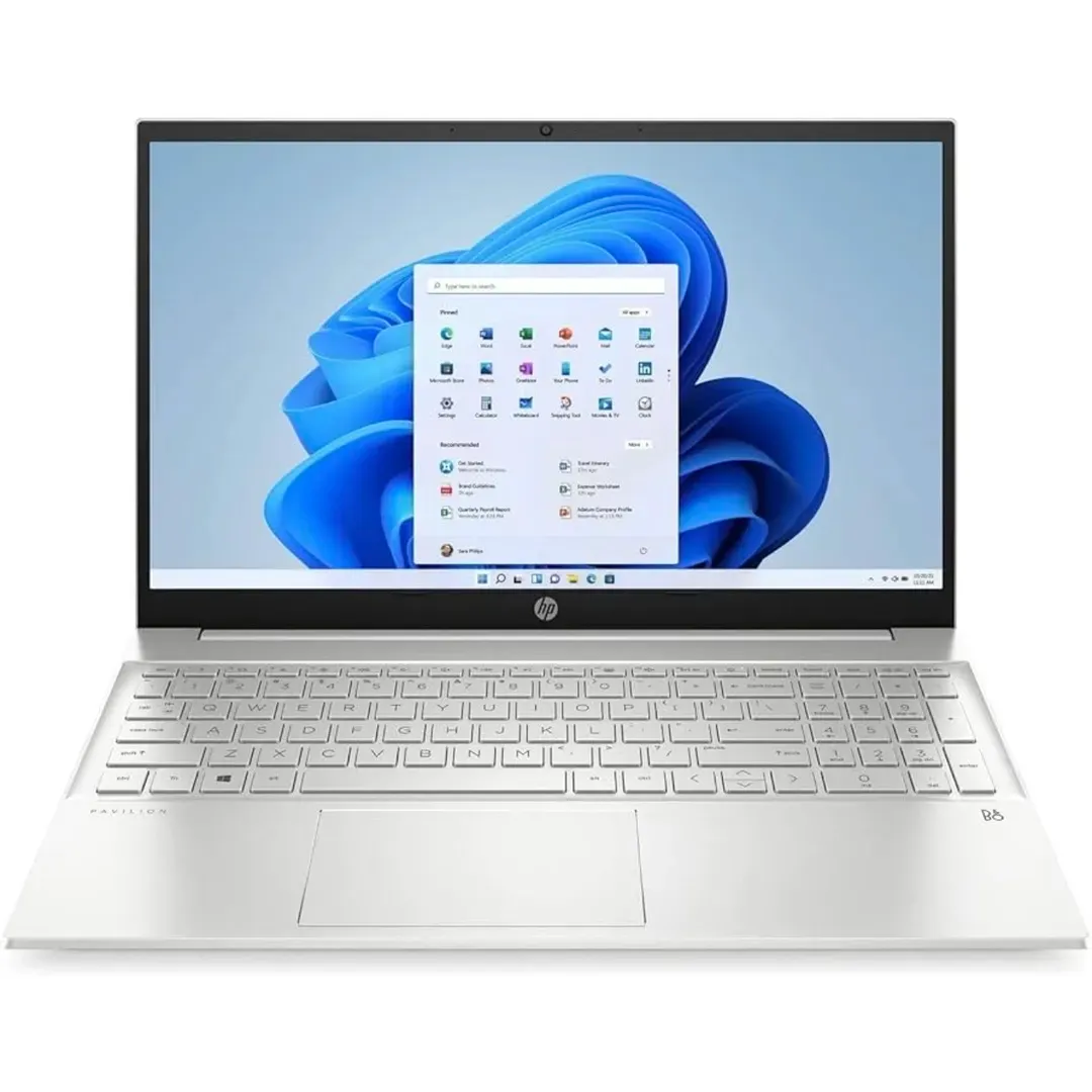 لپ تاپ 15 اینچی اچ پی مدل HP Pavilion 15 / Core i7-1165G7 / 8GB RAM / 512GB SSD / Intel Iris Xe / 15.6” FHD